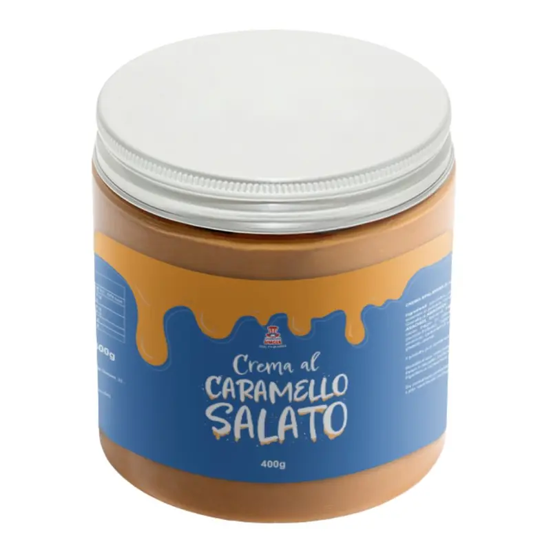 American Uncle Gesalzene Karamellcreme, handgemachte streichfähige Creme aus 400g