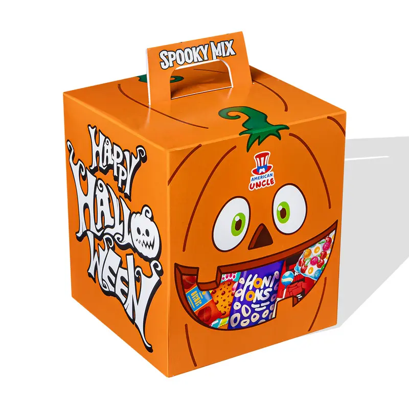 American Uncle Spooky Mix, Überraschungsauswahl von 10 snack internationalen süßen und salzigen Snacks von 350g