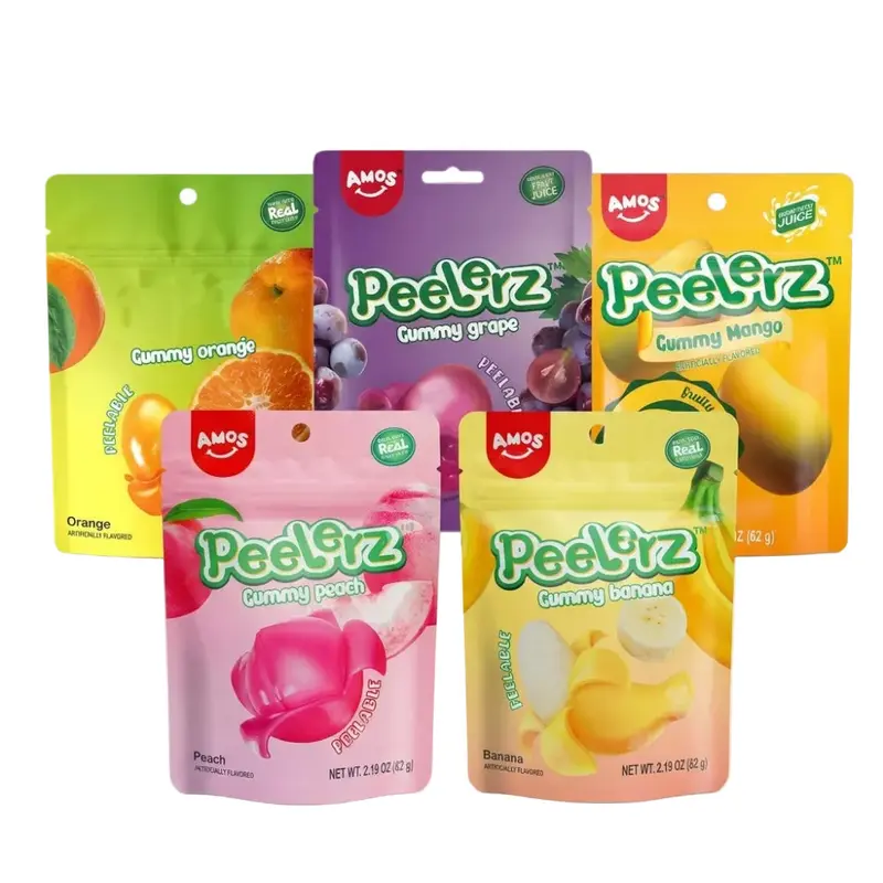 Amos Peelerz Fruchtgummi Mix-Bundle (5 x 65 g)