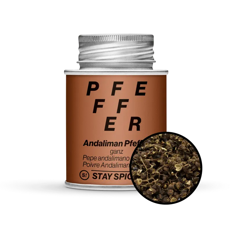 Andaliman Pfeffer ganz