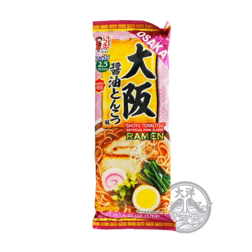 Animal Free Osaka Shoyu Tonkotsu-Fu Ramen (Animal Free Shoyu Tonkotsu Ramen Noodles)