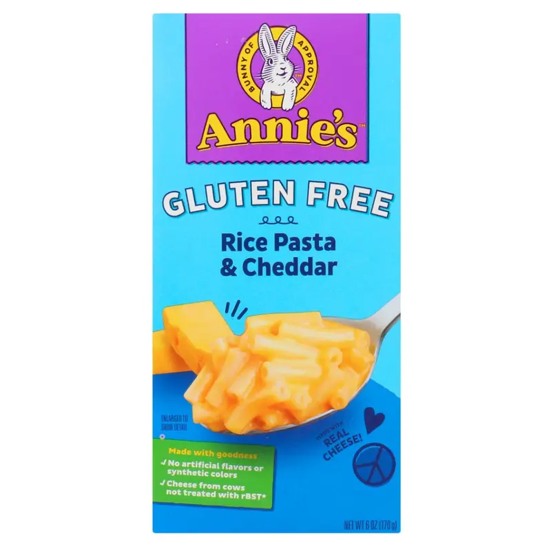 Annie's Mac & Cheese Cheddar Glutenfrei, Käsepasta GLUTENFREI 170g