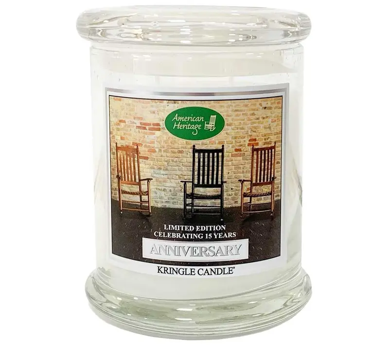 Anniversary Candle von Kringle Candle - Special Edition - 14.5 oz-Glas, 2-Docht