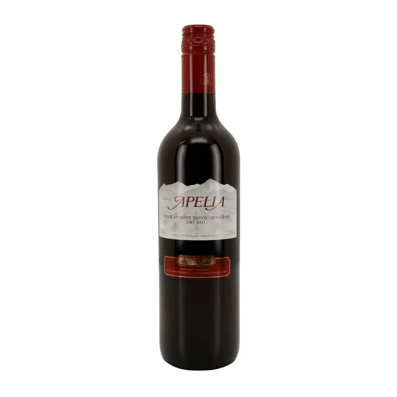 Apelia Rotwein trocken | Griechischer Qualitätswein | 12,5 % vol | 750 ml