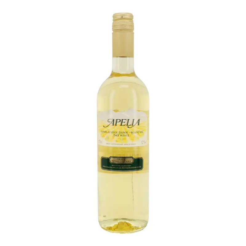 Apelia Weißwein trocken | Griechischer Qualitätswein | 12 % vol | 750 ml