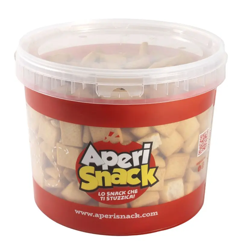 Aperisnack Rustichelle Al Prosciutto, snack mit Schinkengeschmack von 1.2kg