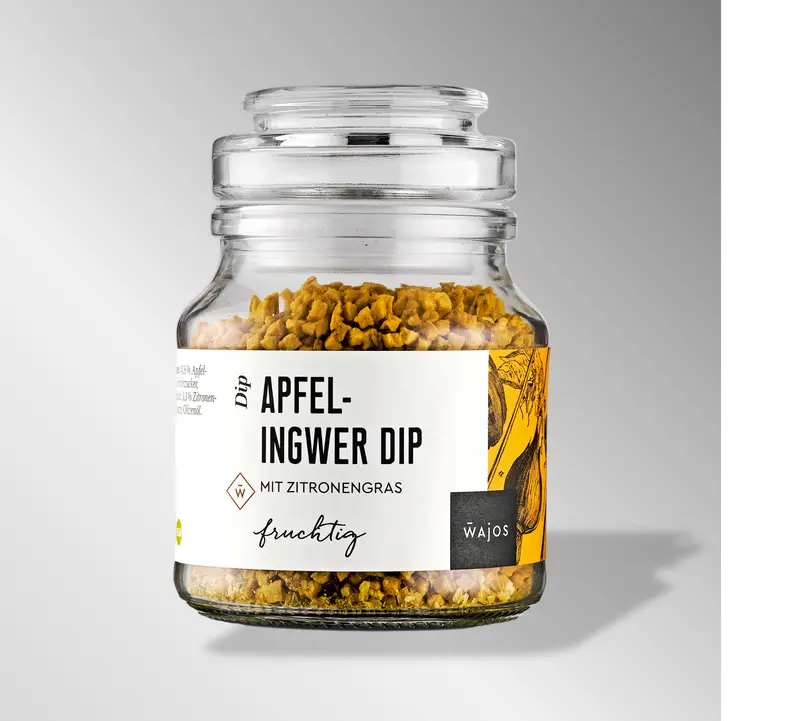 Apfel-Ingwer Dip  mit Zitronengras - 65g