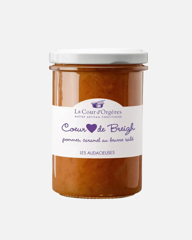 Apfelkonfitüre mit gesalzenem Butterkaramell, 240g