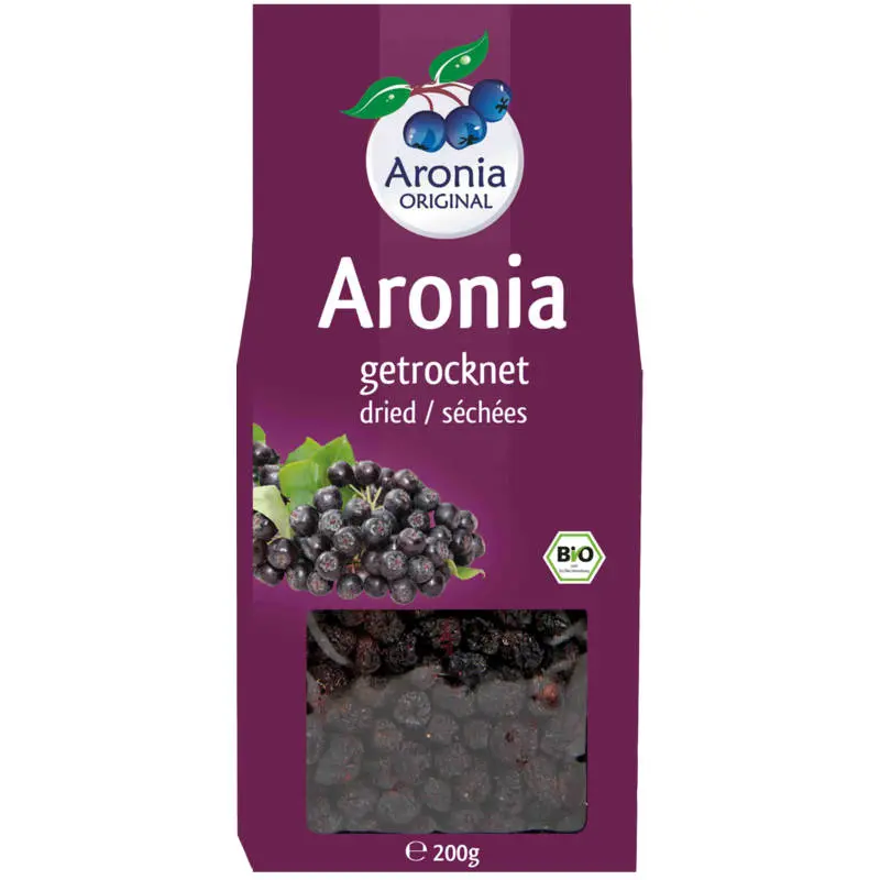 Aroniabeeren getrocknet