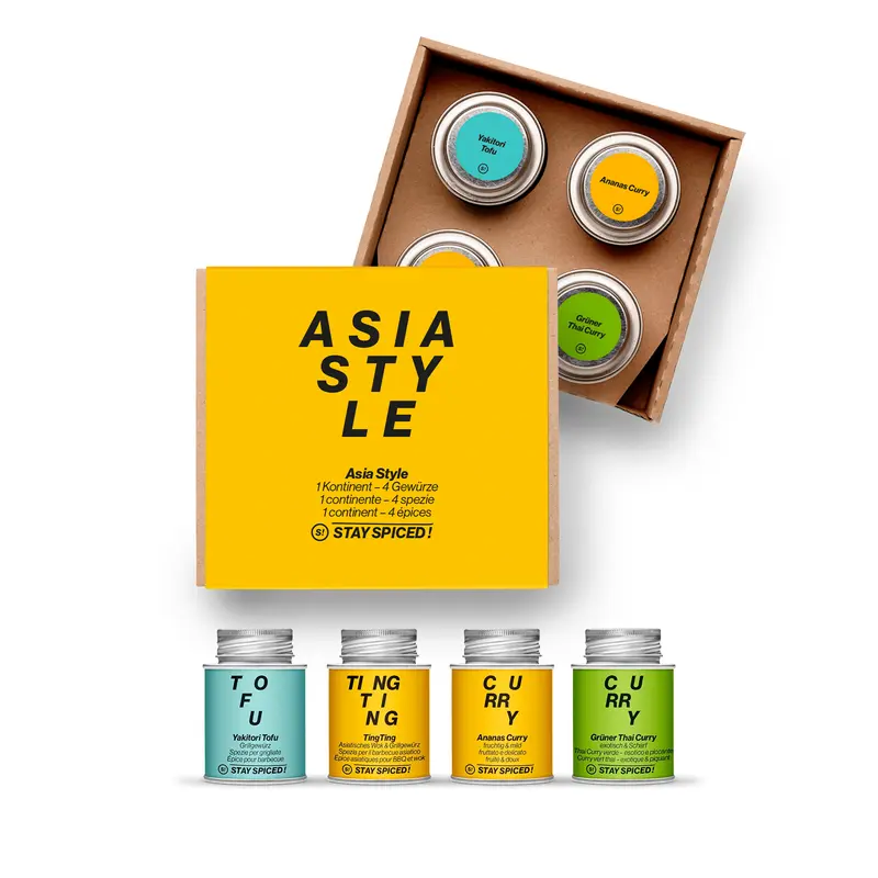 ASIA | Gewürze Set | 4er Geschenkbox
