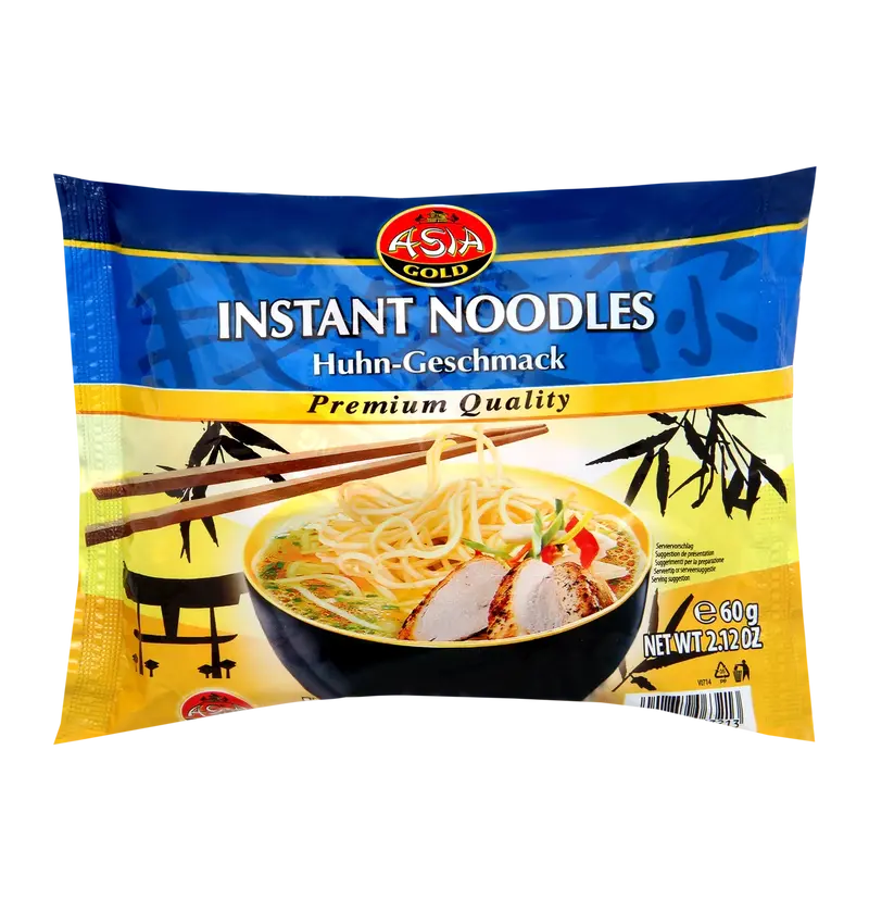 Asia Gold Instant Noodles Huhn 30x60g