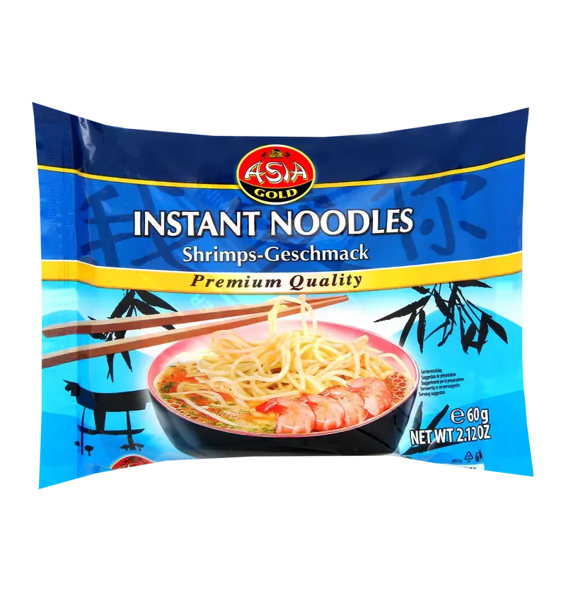 Asia Gold Instant Nudeln Shrimp 30x60g