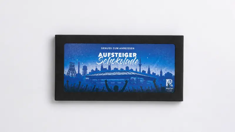 Aufsteigerschokolade "Stadion"