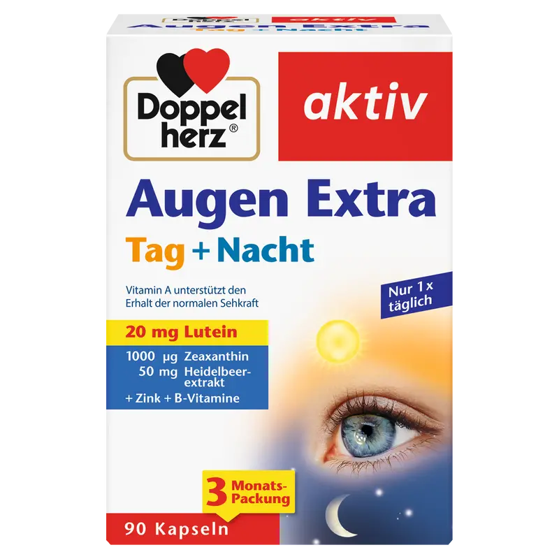 Augen Extra Tag + Nacht (90 Kapseln)