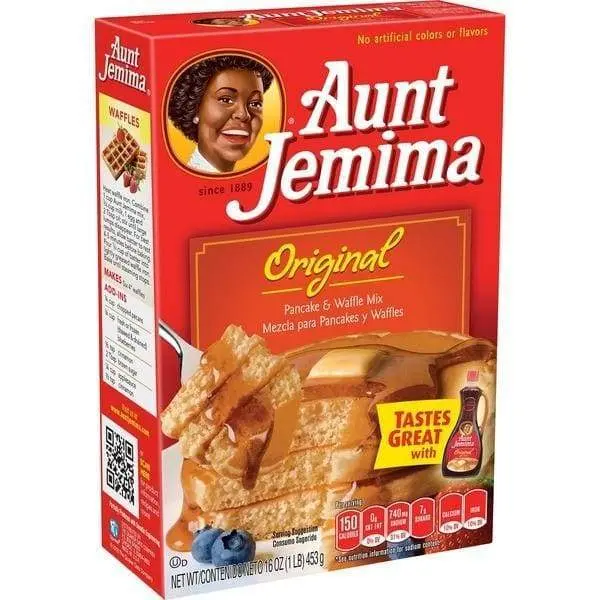 Aunt Jemima Original Pancake Mix, vorbereitete Mischung für Pfannkuchen und Waffeln von 453g