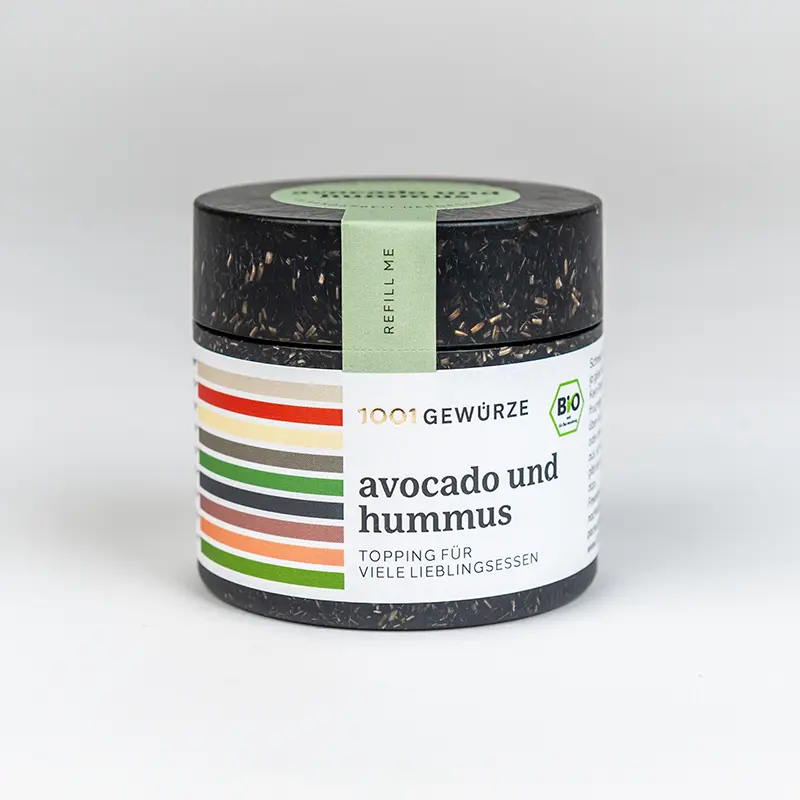 avocado und hummus