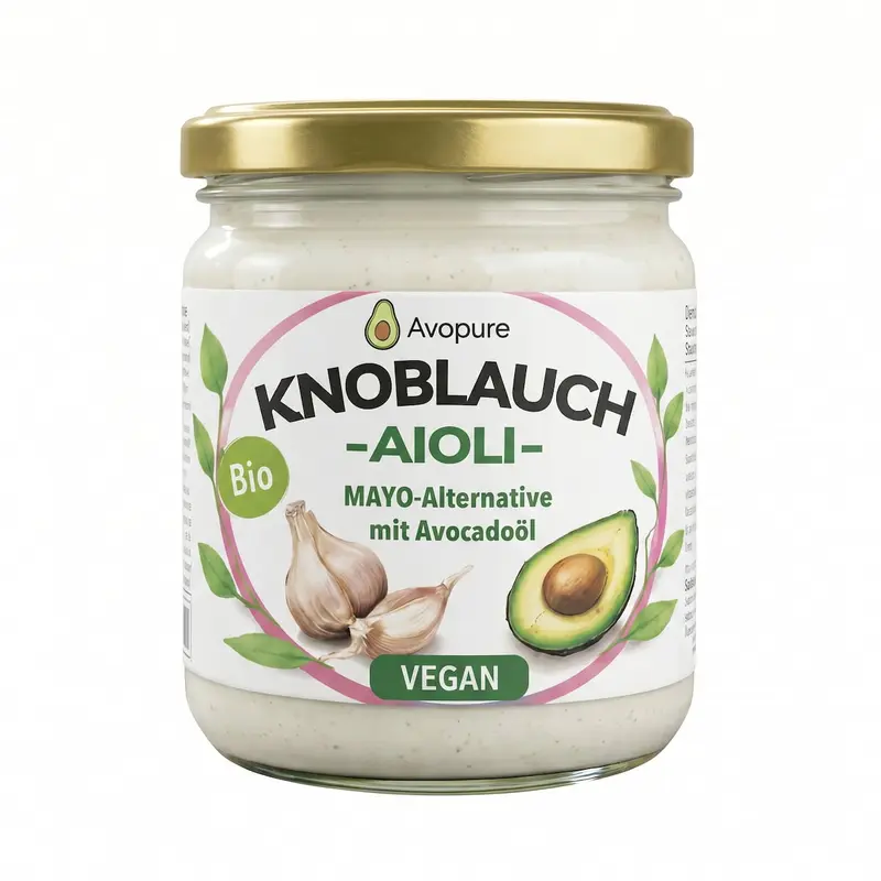 Avocadoöl Aioli Knoblauch Mayo | Bio