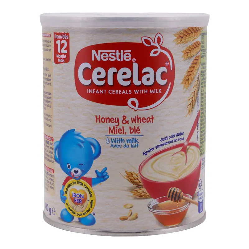 Babynahrung Nestlé | Cerelac Honey & Wheat mit Milch | Ab 12 Monaten | 400 g