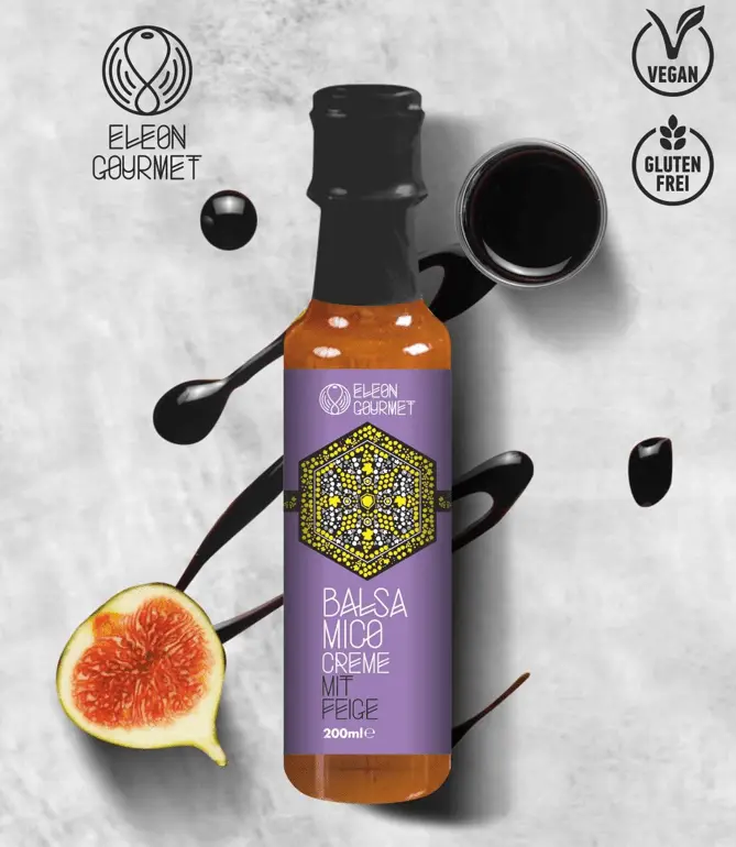 Balsamico Creme mit Feige