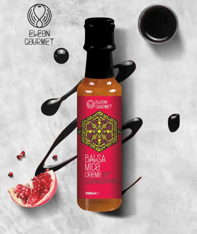 Balsamico Creme mit Granatapfel