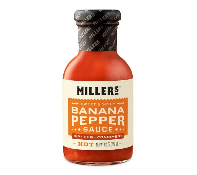 Banana Pepper Hot Sauce von Miller's