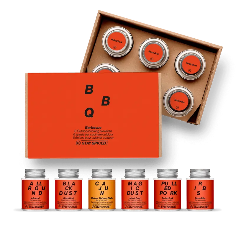 BARBECUE | Gewürz Set | 6er Geschenkbox