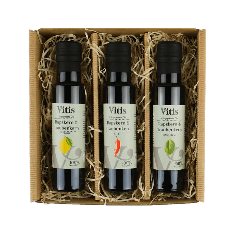 Basilikum-Chili-Zitrone Geschenkbox