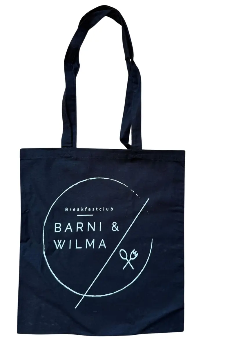Baumwolltasche mit langen Henkeln
