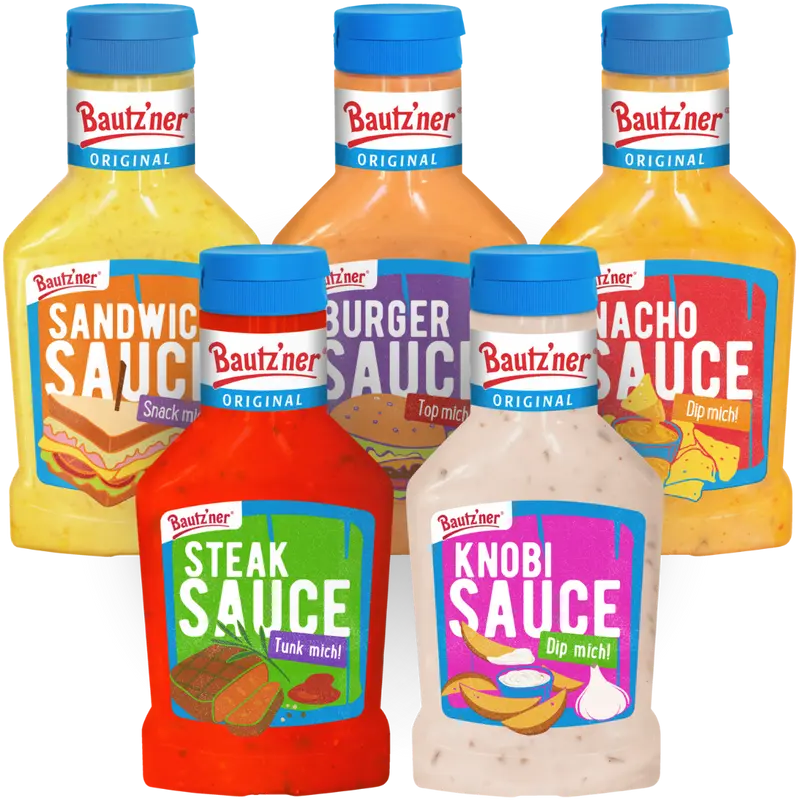 Bautz'ner 5er Bundle Snack Saucen