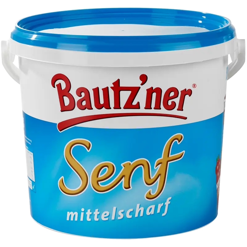 Bautzner Senf mittelscharf - 5kg