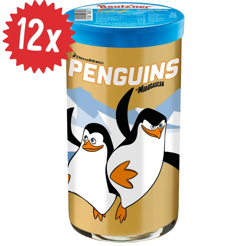 Bautzner Senf mittelscharf Kinderglas - 12x 250ml