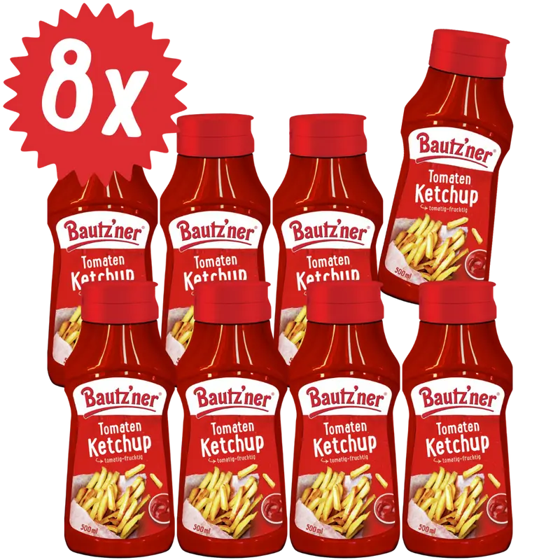 Bautzner Tomaten Ketchup - 8x 500ml