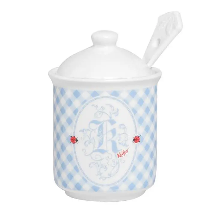 Bayern Senftöpfchen mit Löffel "K"