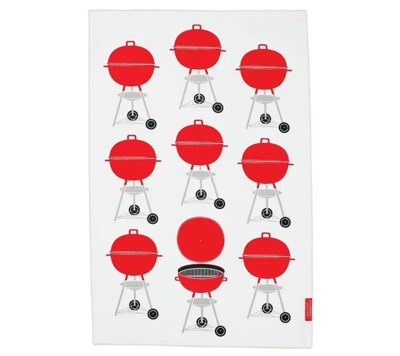 BBQ Geschirrtuch von Stonewall Kitchen (100 % Baumwolle)