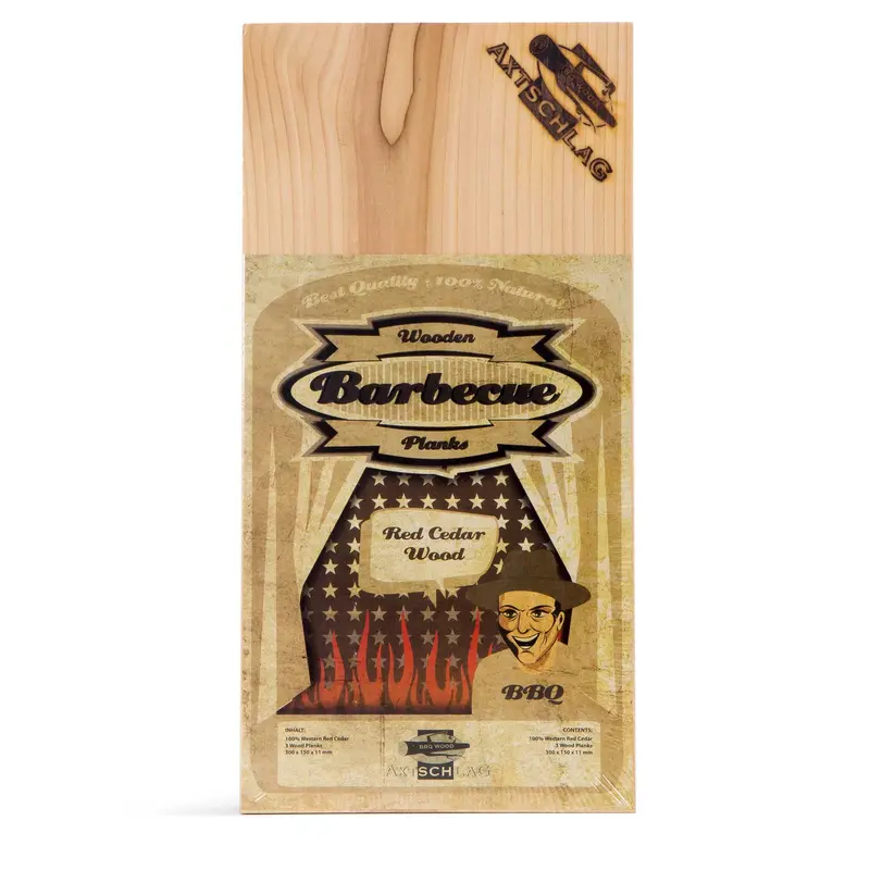 BBQ Planks »Zedernholz«