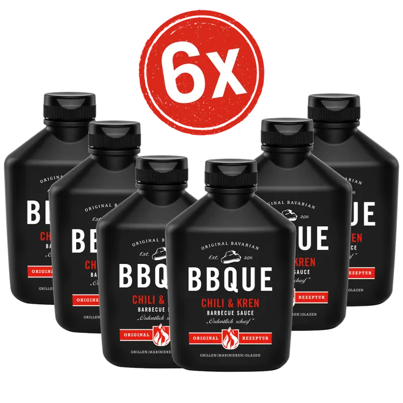 BBQUE Chili & Kren - 6x 400ml