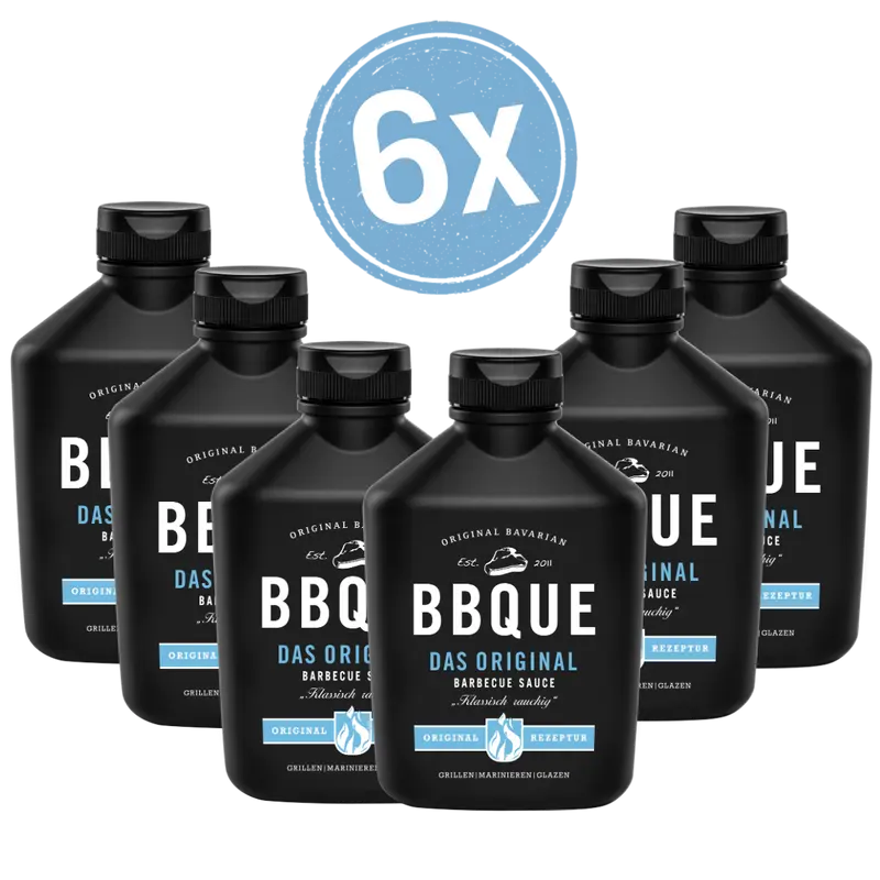 BBQUE Das Original - 6x 400ml