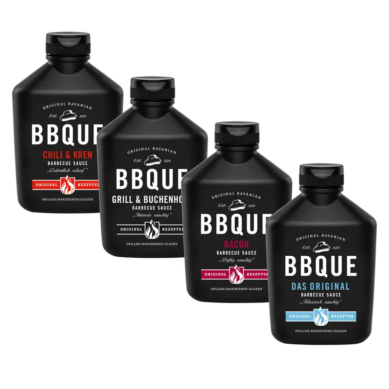 BBQUE Saucen Set Baconlicious 4 - 4x 400ml
