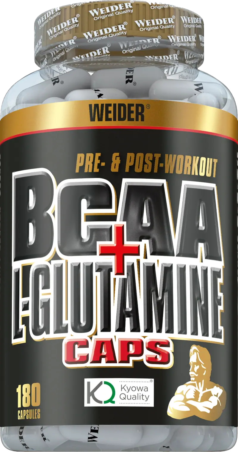 BCAA + L-Glutamine (180 Kapseln)