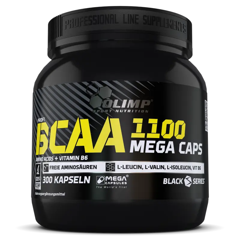 BCAA Mega Caps 1100 (300 Kapseln)
