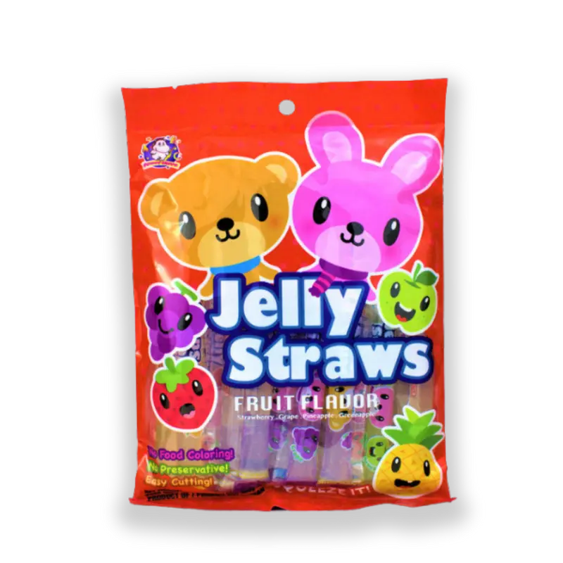 Bear & Bunny Jelly Straws