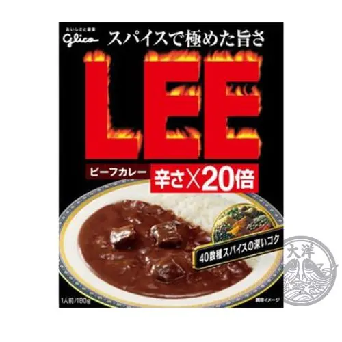 Beef Curry LEE Karasa x 20-Bai (Vorverpacktes 20-fach scharfes Rindfleisch-Curry)