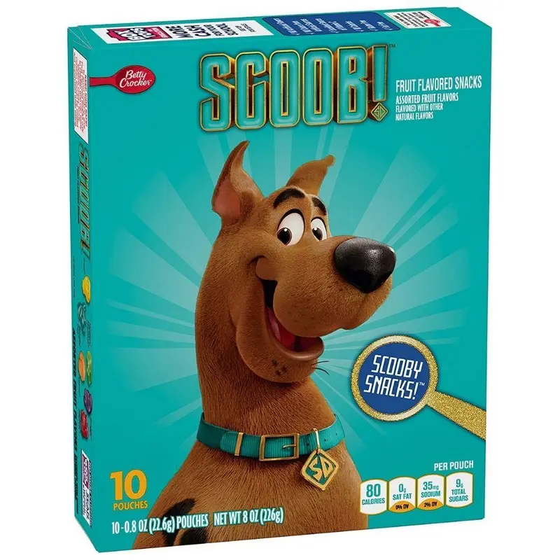 Betty Crocker Scooby-Doo! Fruit Snack, Fruchtbonbons 226g