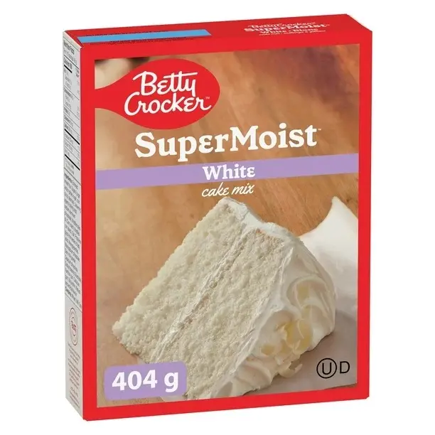 Betty Crocker - Super Moist Cake Mix "White" (404 g)