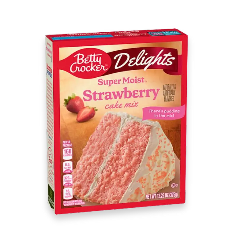 Betty Crocker Super Moist Strawberry Cake Mix