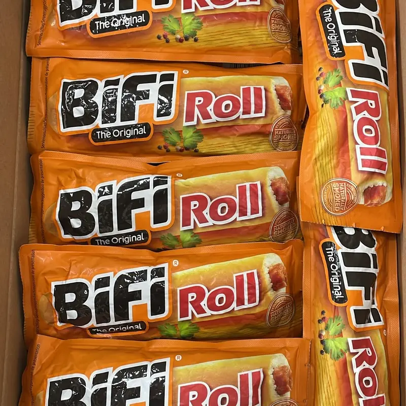 BiFi Roll The Original - mit Schweinefleisch, 50x40g MHD 08-09.2026