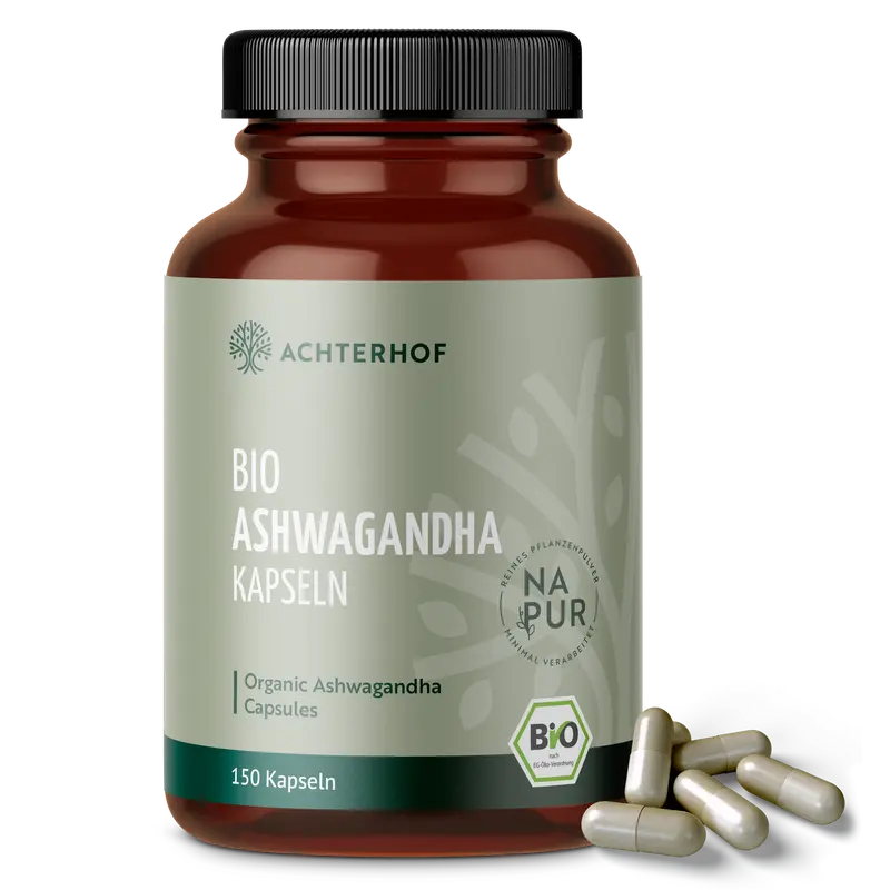 Bio Ashwagandha Kapseln (150 Kapseln)