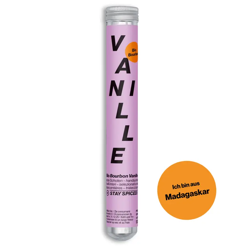 BIO Bourbon Vanille - ganze Schoten - Madagaskar