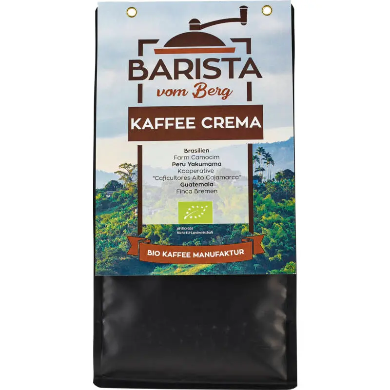 Bio Cafe Crema - ganze Bohne