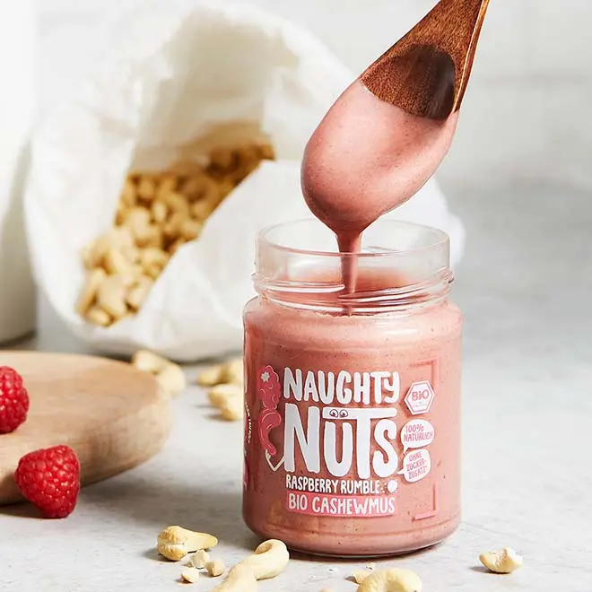 Bio Cashewmus Raspberry Rumble
